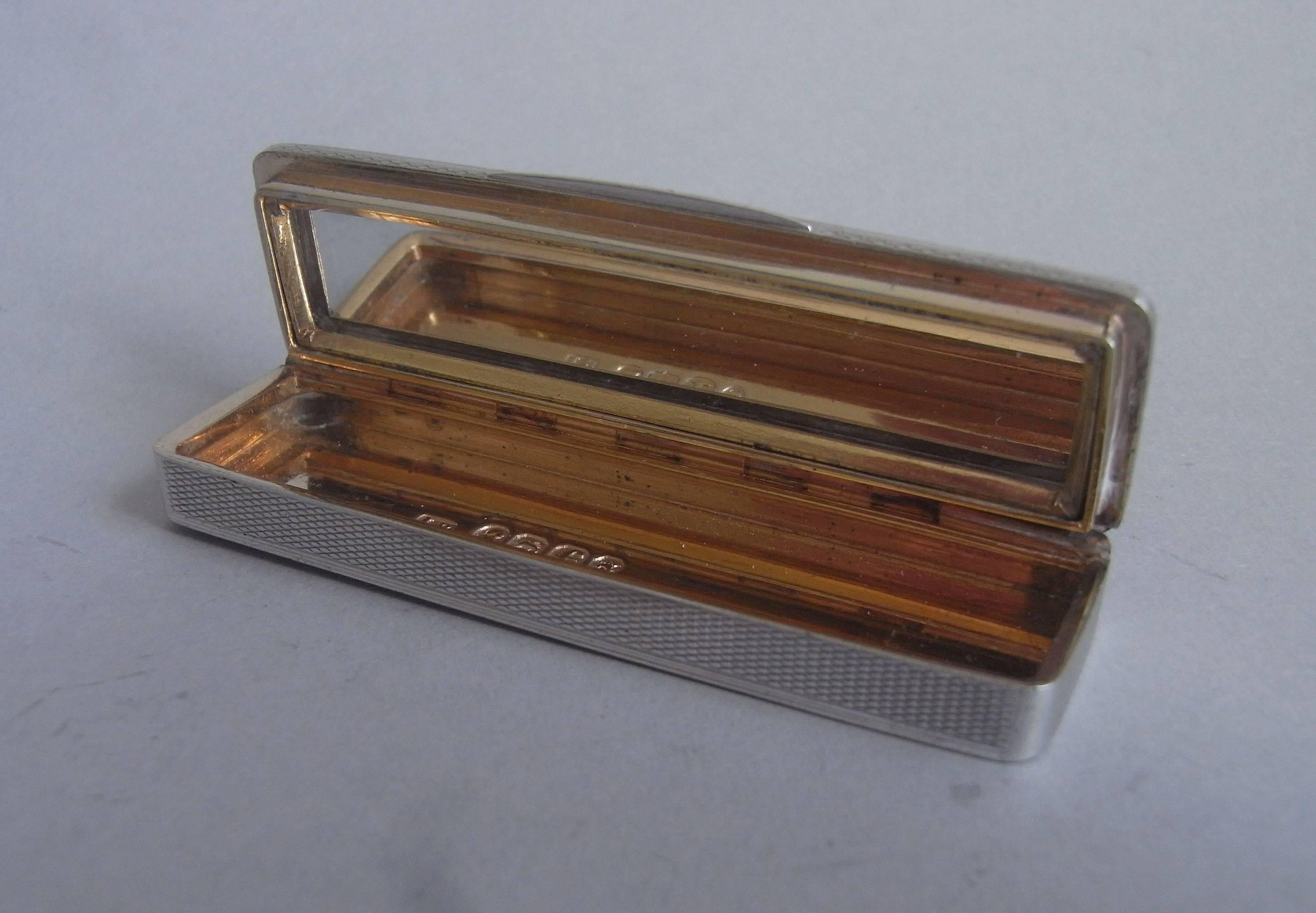 Extremely Fine George iv Toothpick Case Made by John Reilly In Good Condition In London, GB