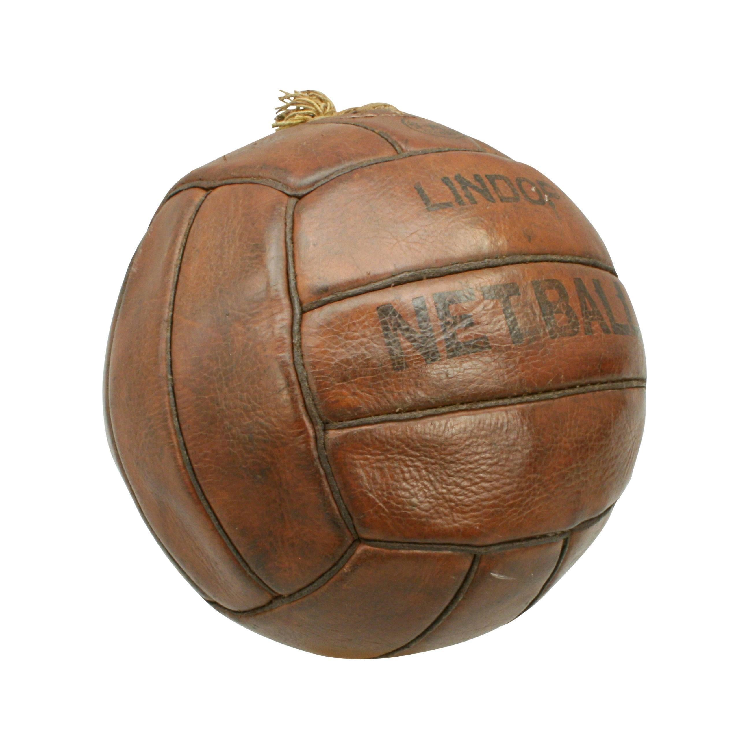 old netball ball