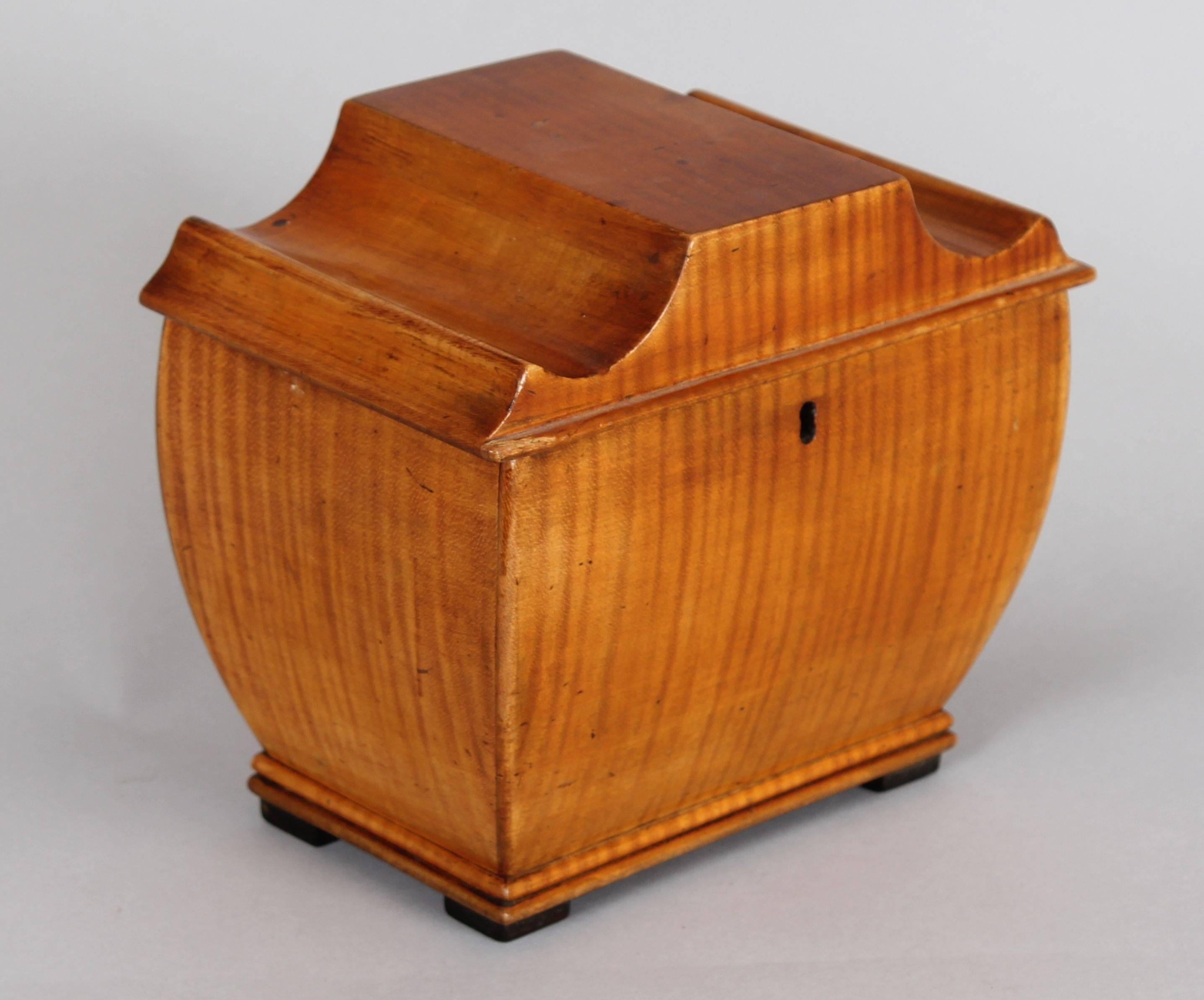 German 19th Century Biedermeier Tea-Caddy