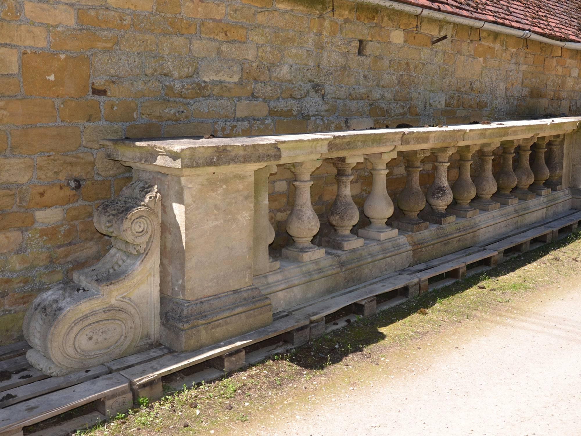 English The Witley Court Balustrade For Sale