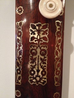 19th Century Antique Bow Front Barometer by J. Somalvico & Co of London