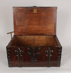 17th Century, Walnut Coffre-Fort
