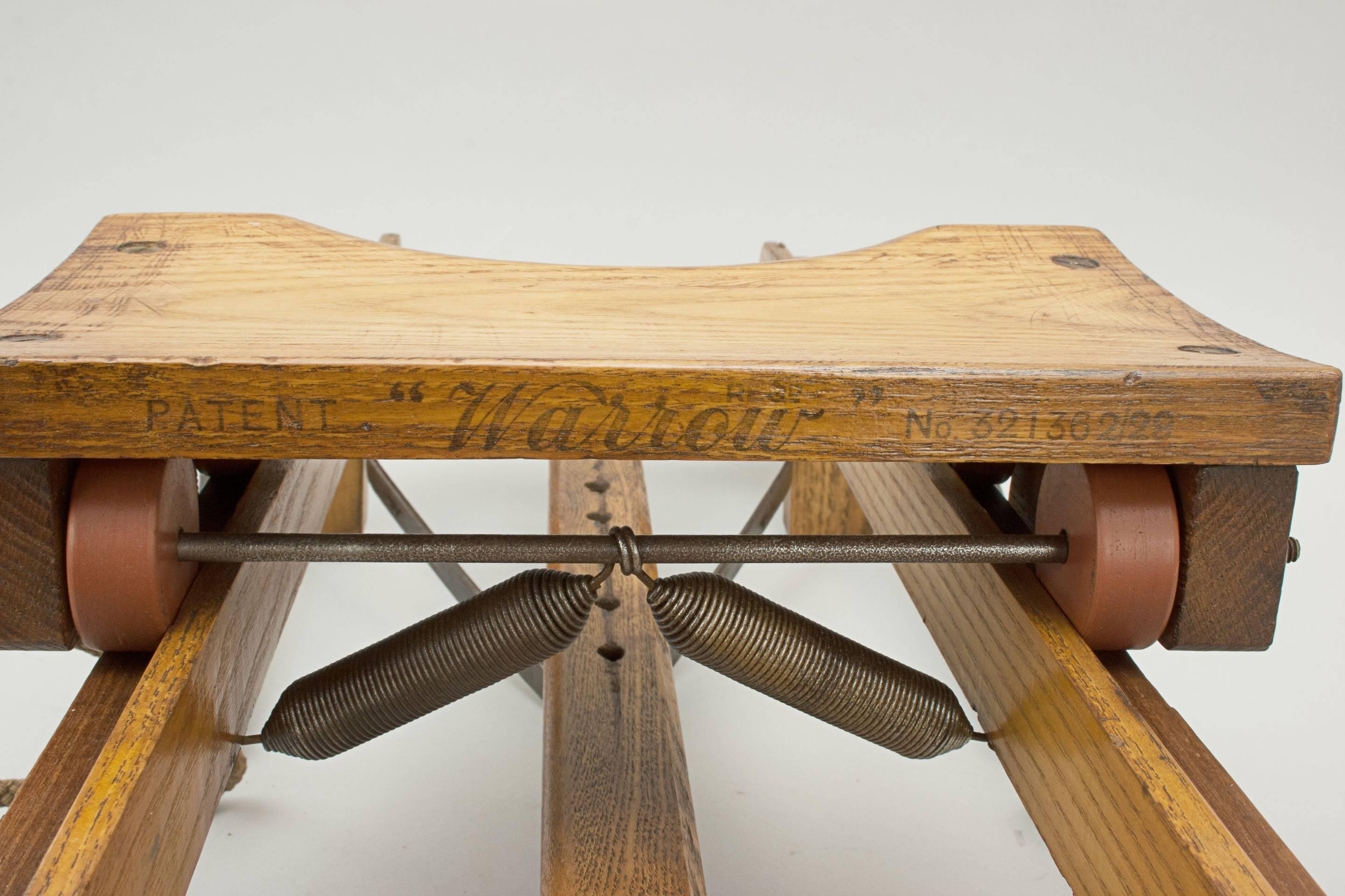 Vintage Wooden Rowing Machine at 1stDibs | vintage rowing machine ...