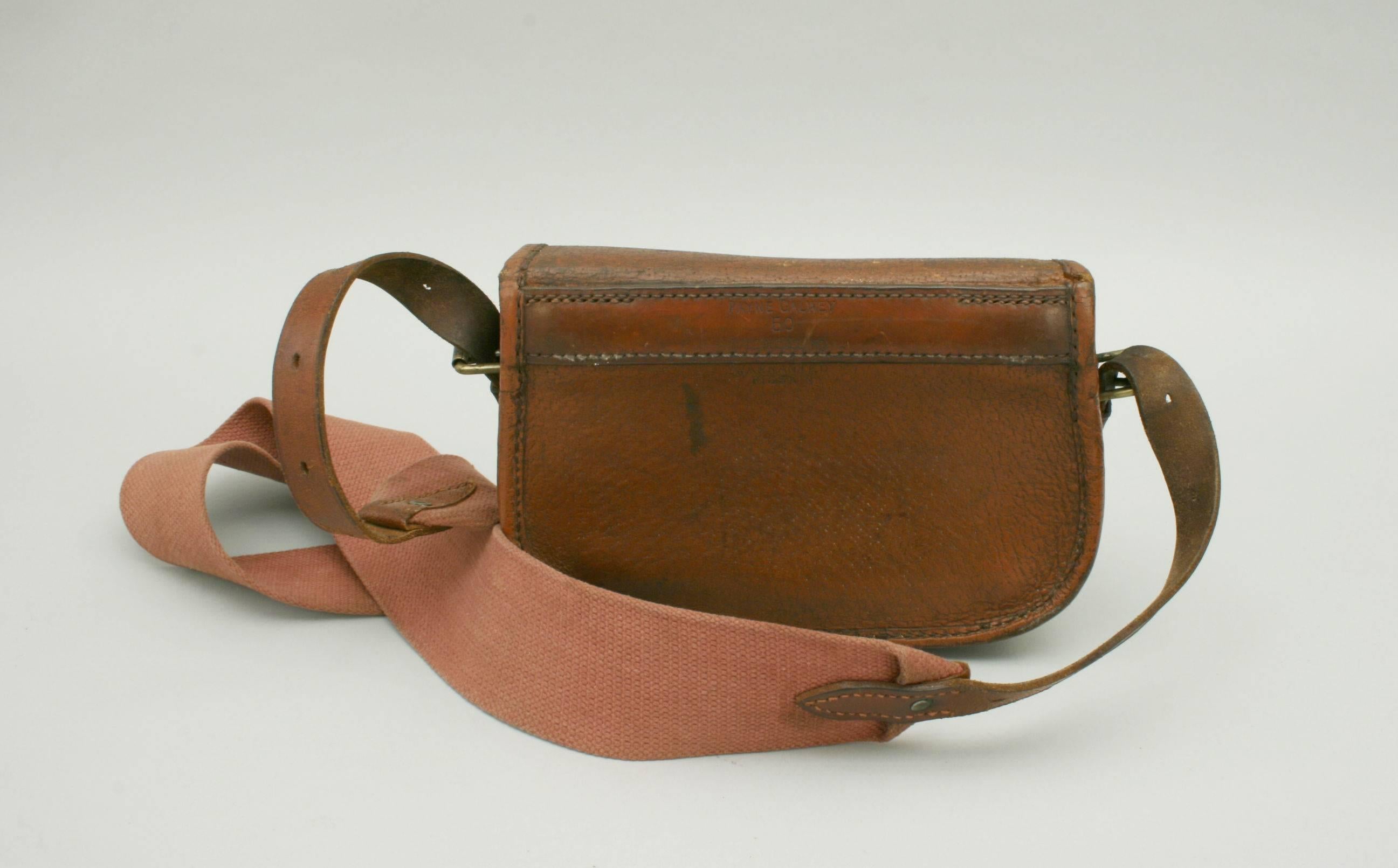 English Leather Payne Galwey Cartridge Bag