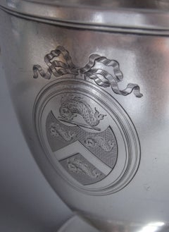 Very Fine and Unusual George III Bottle Cooler Made by Charles Wright