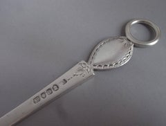 Very Unusual George III Meat Skewer Made in London in 1791 by Thomas Crippin