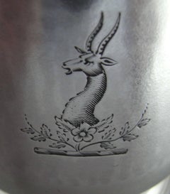 Fine George II Half Pint Mug Made in London in 1758 by Thomas Moore