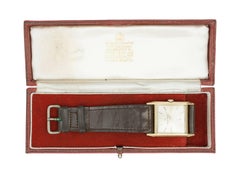 Vintage 9-Carat Gold Men's Wrist Watch, 1964