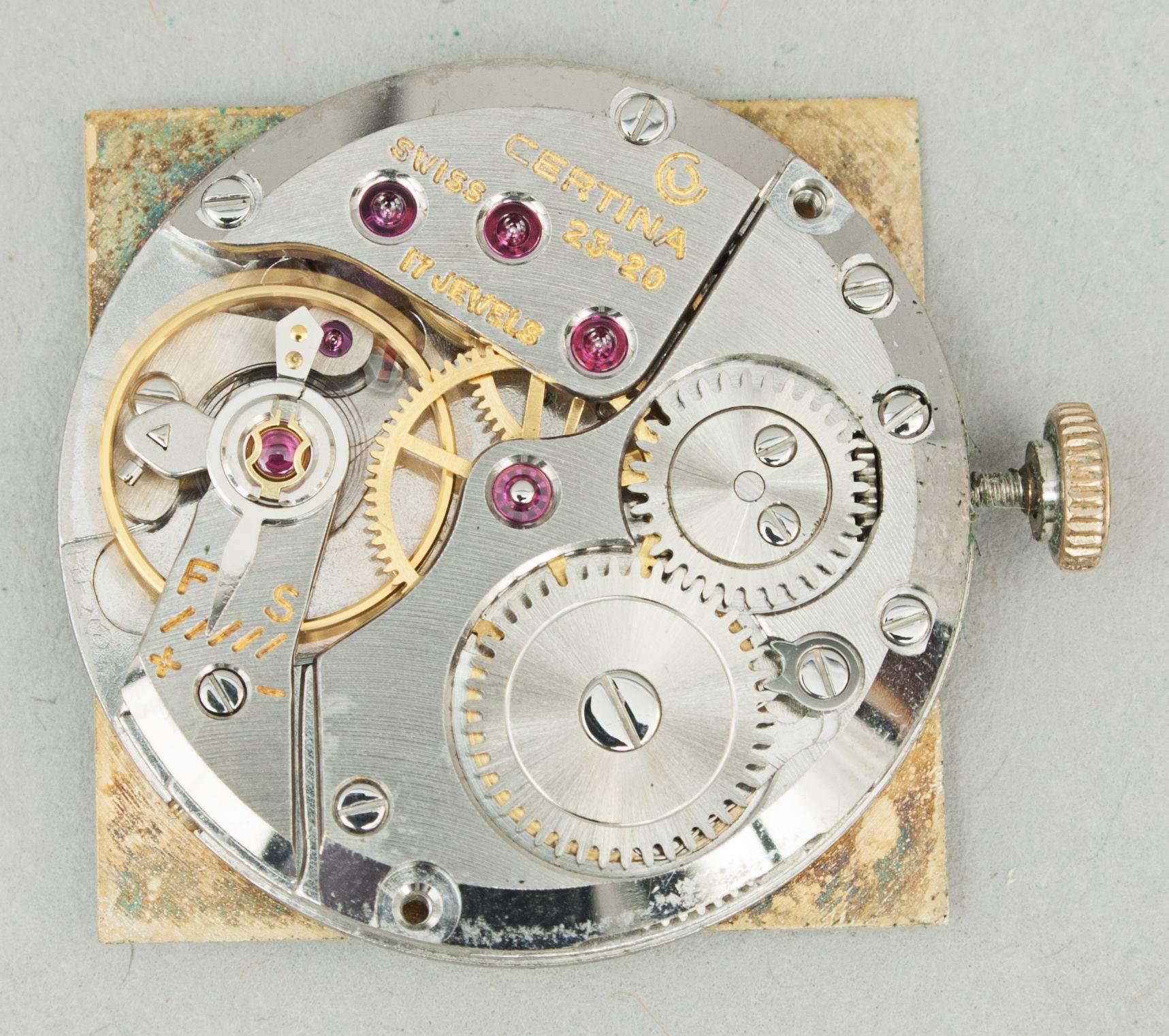 Vintage 9-Carat Gold Men's Wrist Watch, 1964 2