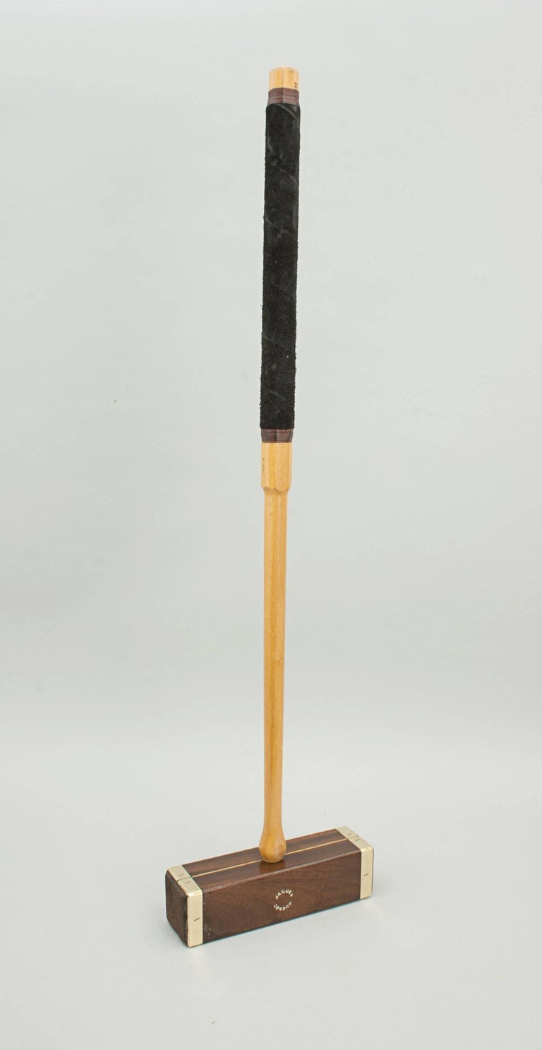 Brass Bound Croquet Mallet by Jaques at 1stDibs jaques croquet