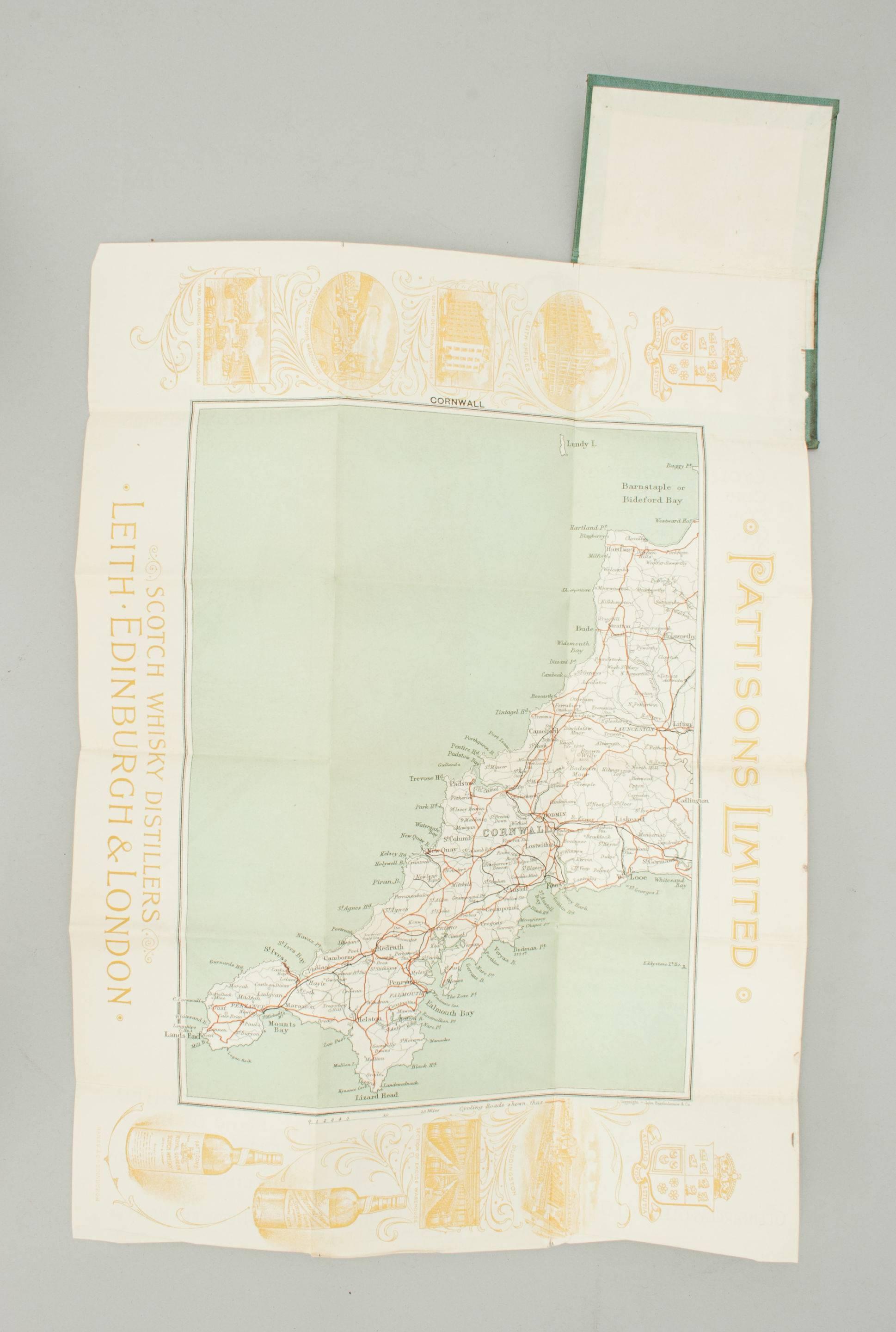 Early 20th Century Pattisons' Cycling Maps