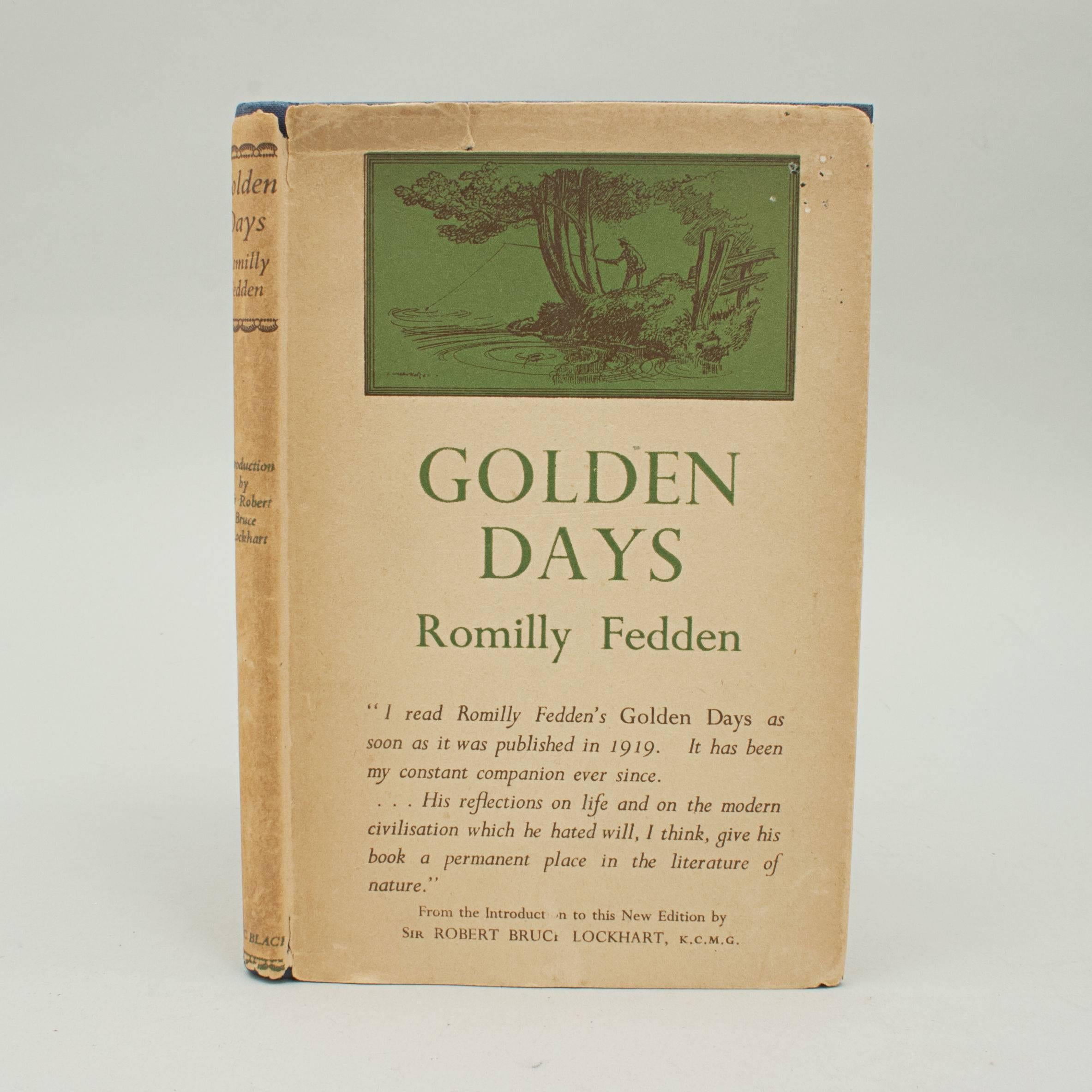 Paper Fishing Book, Golden Days by Romilly Fedden For Sale