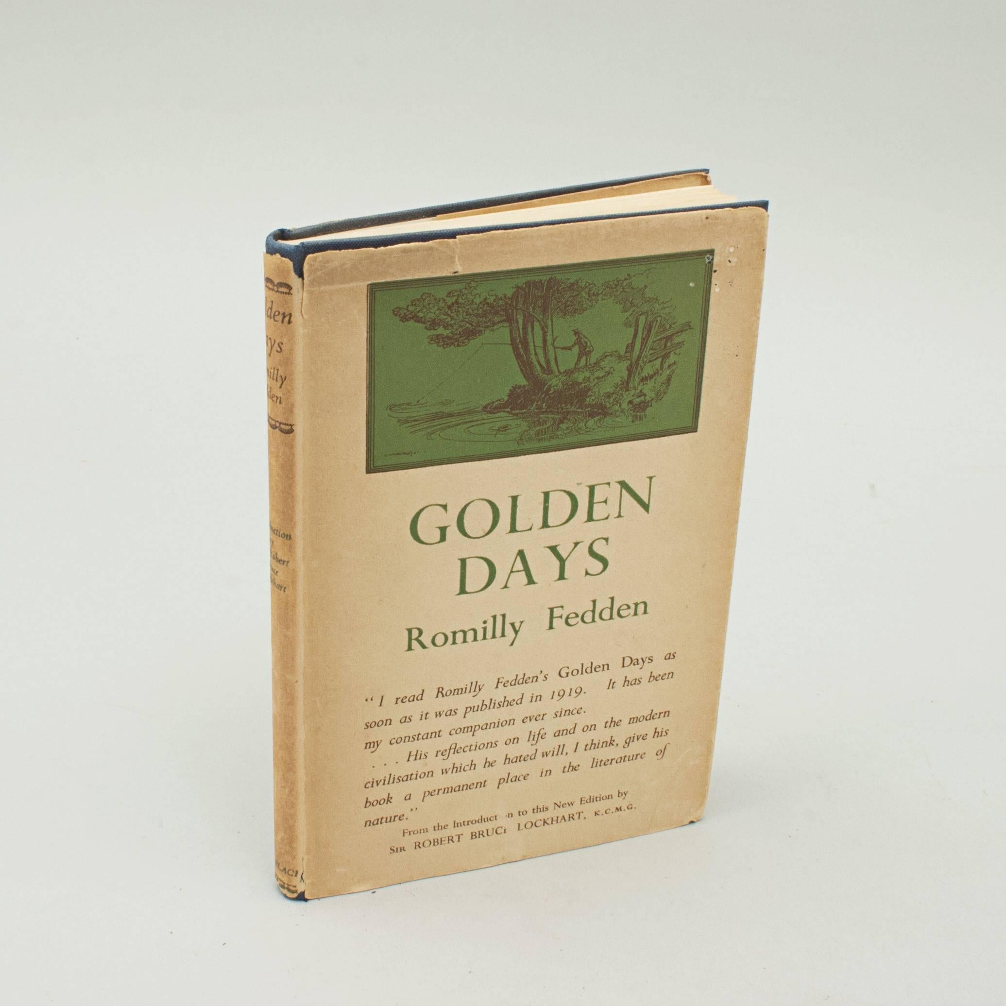 Fishing Book, Golden Days by Romilly Fedden For Sale 1