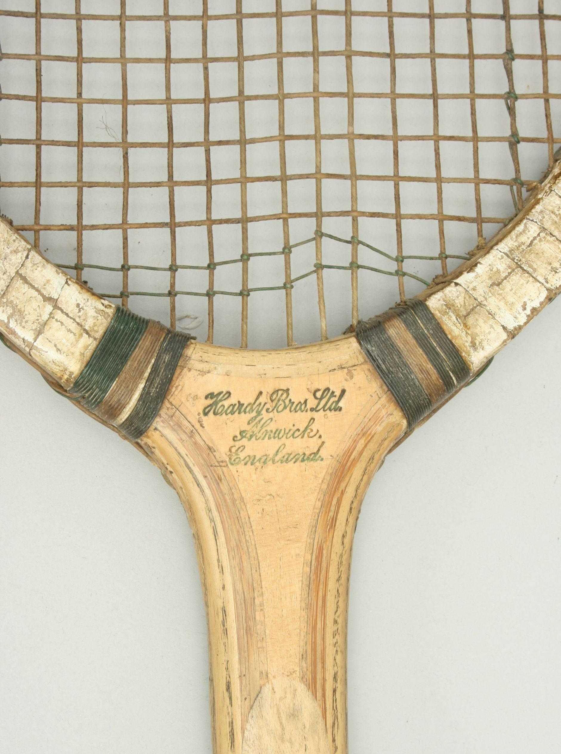 English Hardy Bros. Tennis Racket