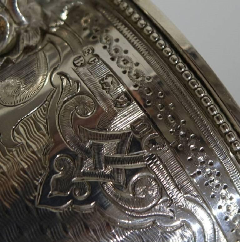 Antique Sterling Silver Victorian Christening Mug Edward Charles Brown 5