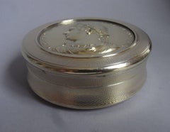 Highly Important George IV Silver Gilt Coronation Box