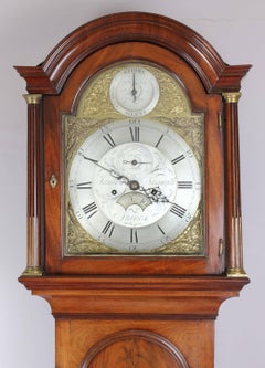 George III Period Mahogany Long-Case Clock
