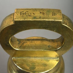 19th Century 56lb Brass Weight