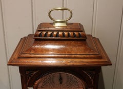 Oak Westminster Chime Bracket Clock