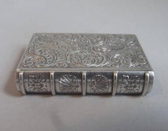 Outstanding William IV Book Vinaigrette by Rawlings & Summers