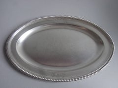 Very Fine Pair of George III Serving Dishes Made by James Young