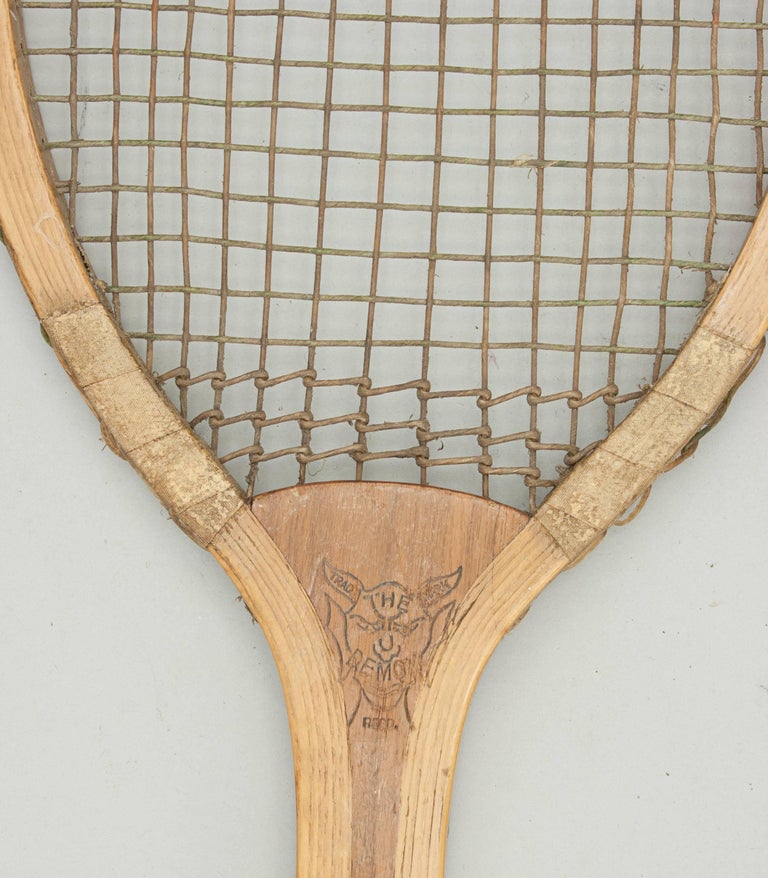 Demon Fishtail Tennis Racket at 1stDibs