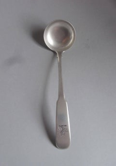 Fine Pair of George III Toddy Ladles Made by William Mill of Montrose
