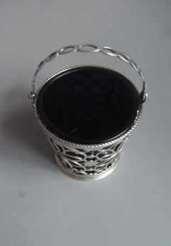 Very Fine Early George III Cream Pail Made by Richard Mills