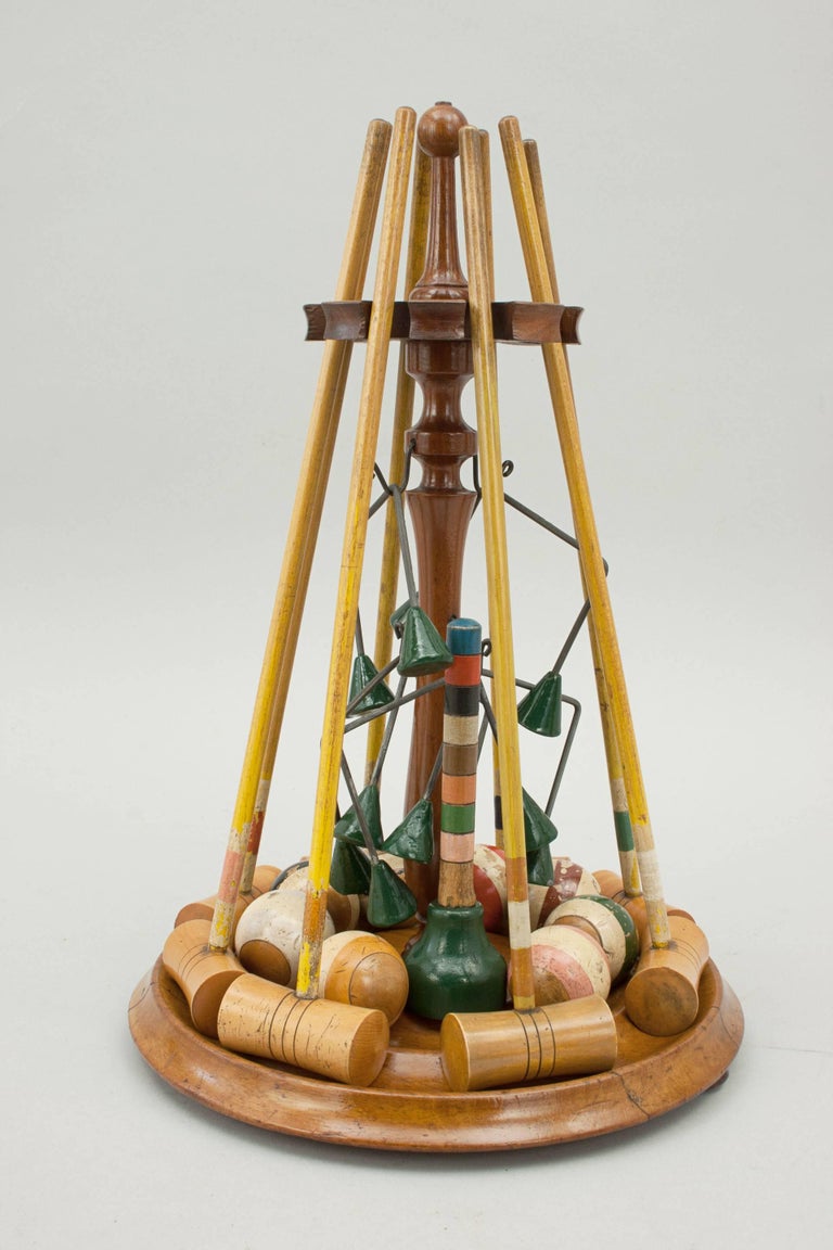 Tabletop Croquet Set at 1stDibs