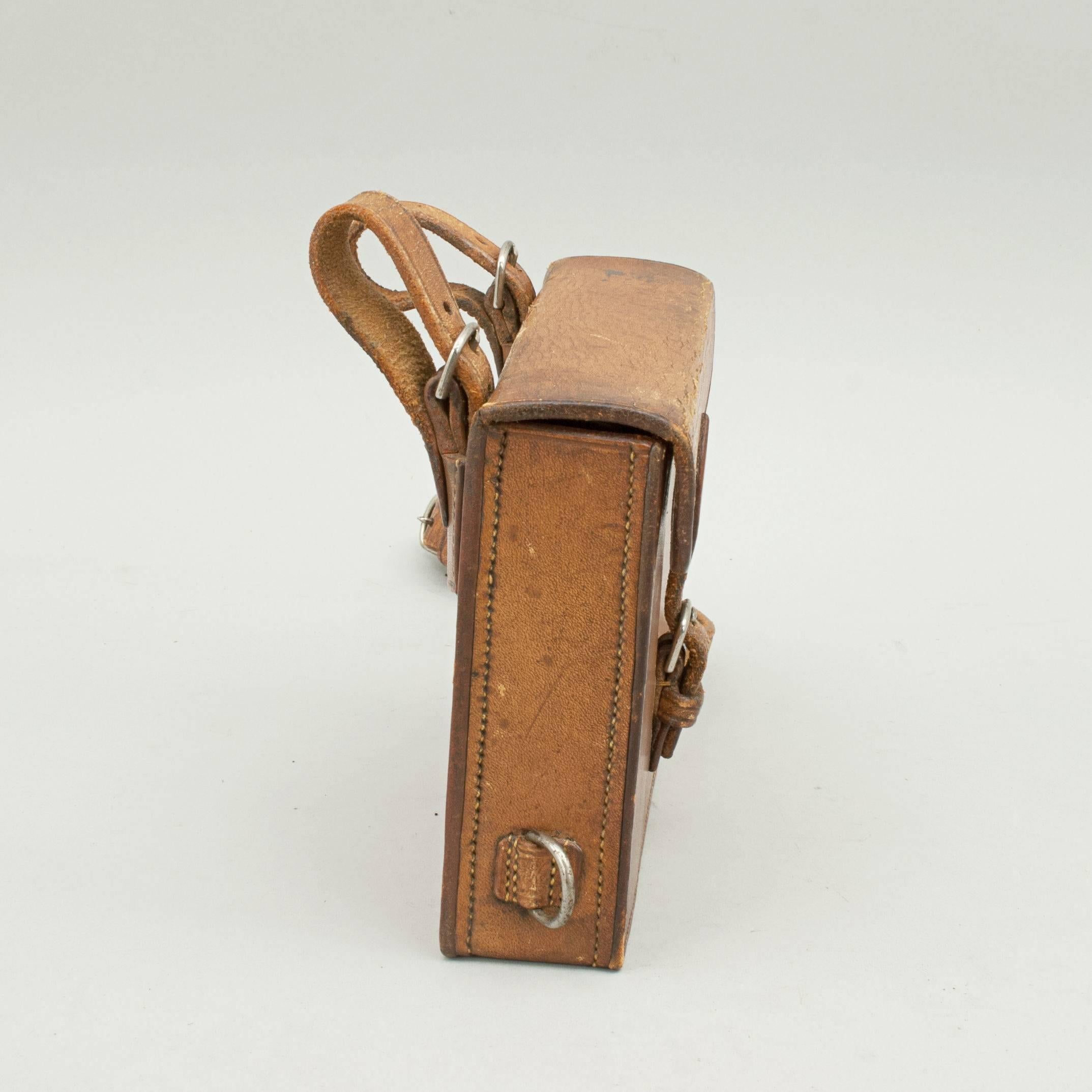 Early 20th Century Sandwich Case and Spirit Flask
