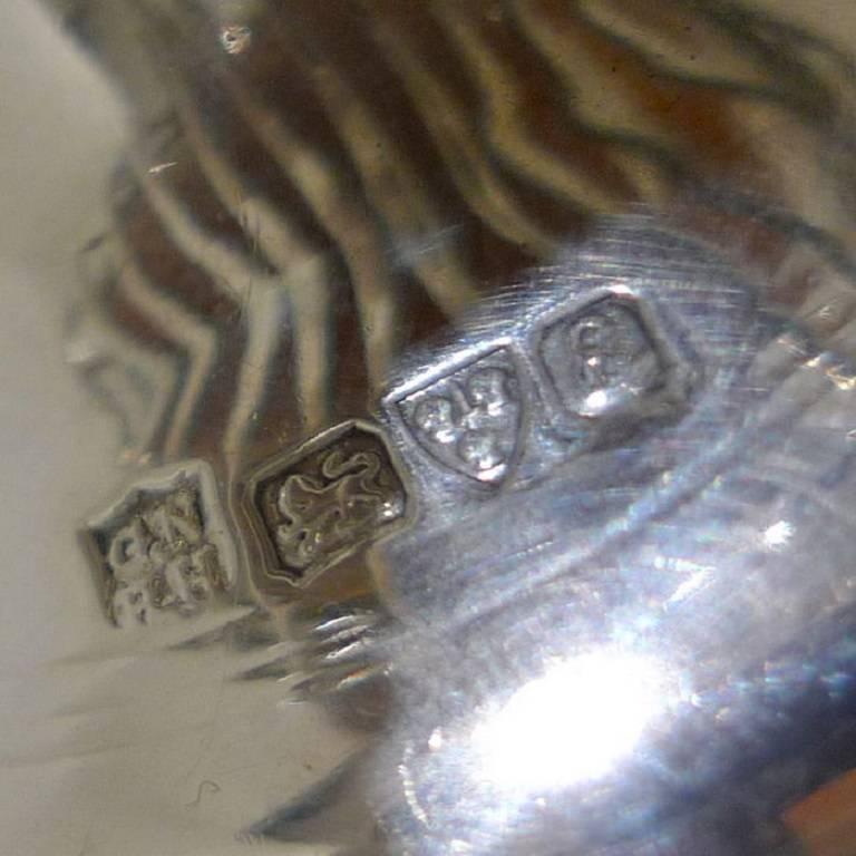 Early 20th Century Antique Sterling Silver Edwardian Wax Jack Chester George Nathan & Ridley Hayes For Sale
