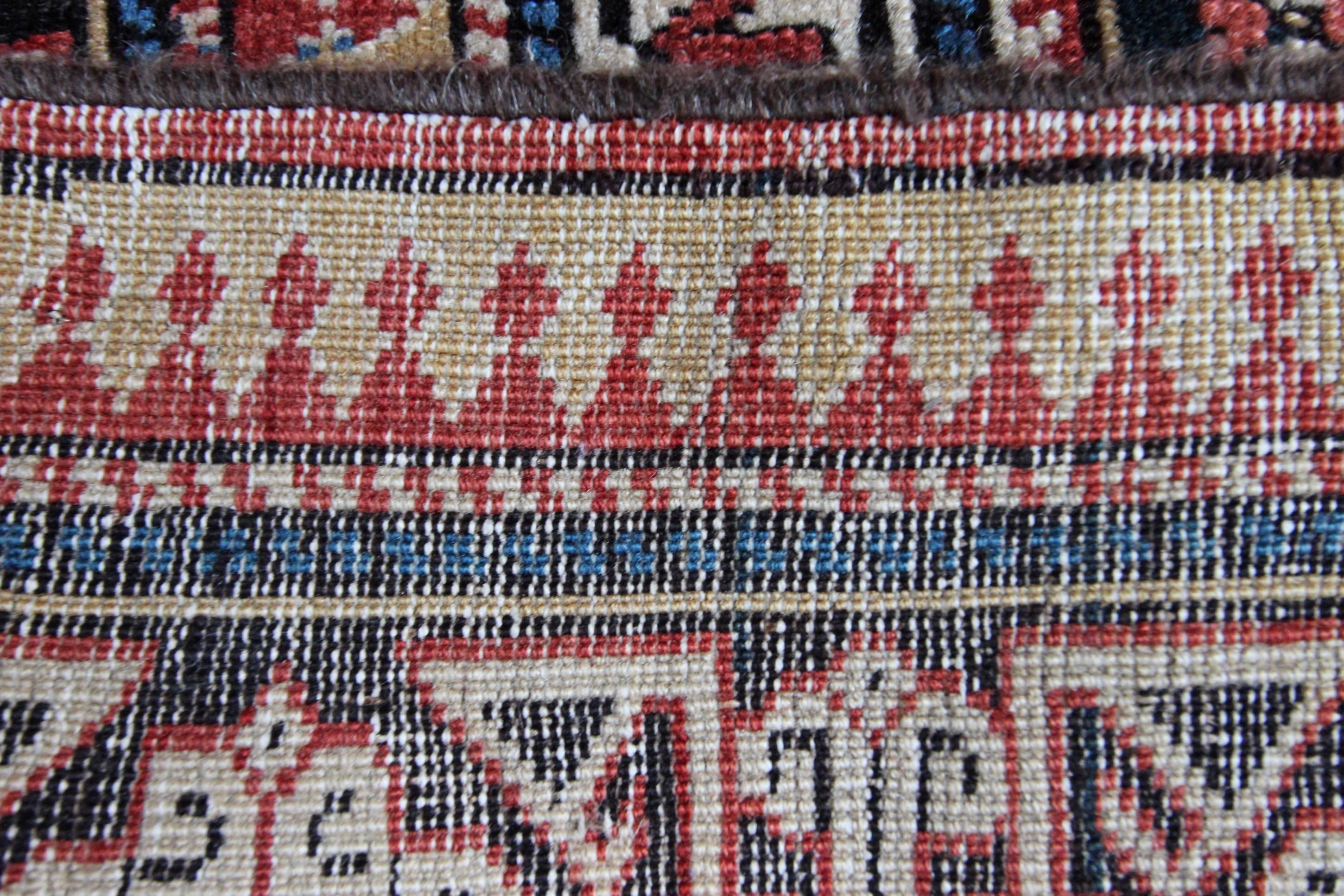 Azerbaijani Antique Perepedil Rug, Caucasian For Sale