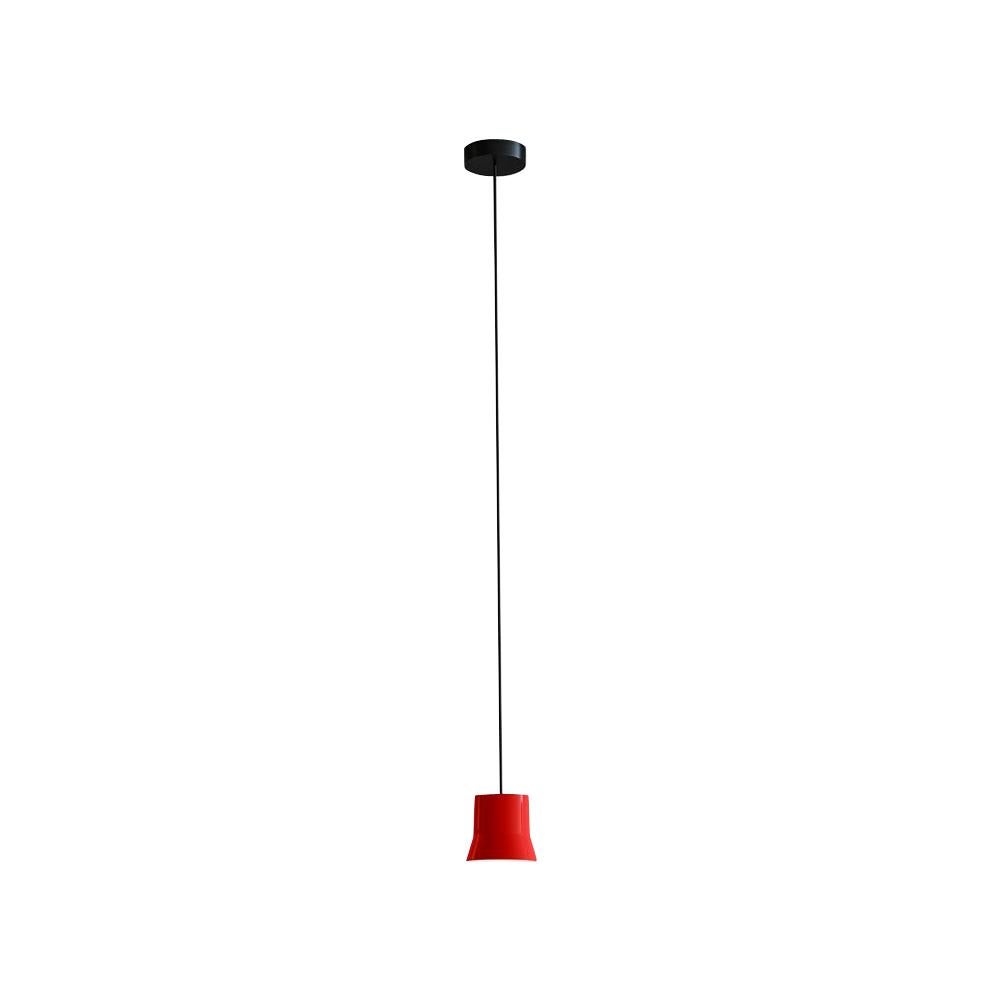 For Sale: Red Artemide Giò Light Suspension Lamp by Patrick Norguet