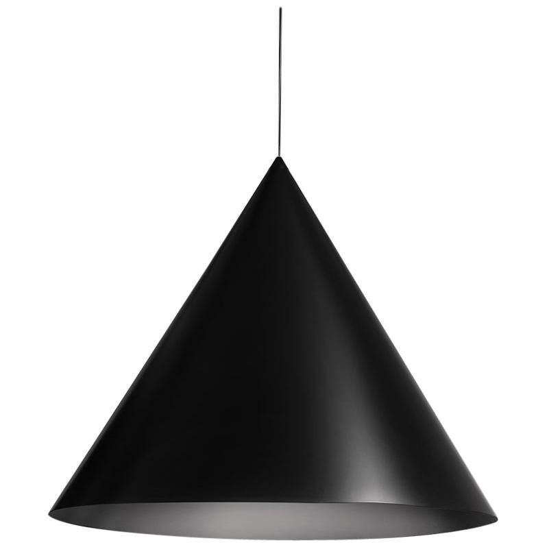 For Sale: Black (BL — Black) Firmamento Milano Large Cono Pendant by Carlo Guglielmi