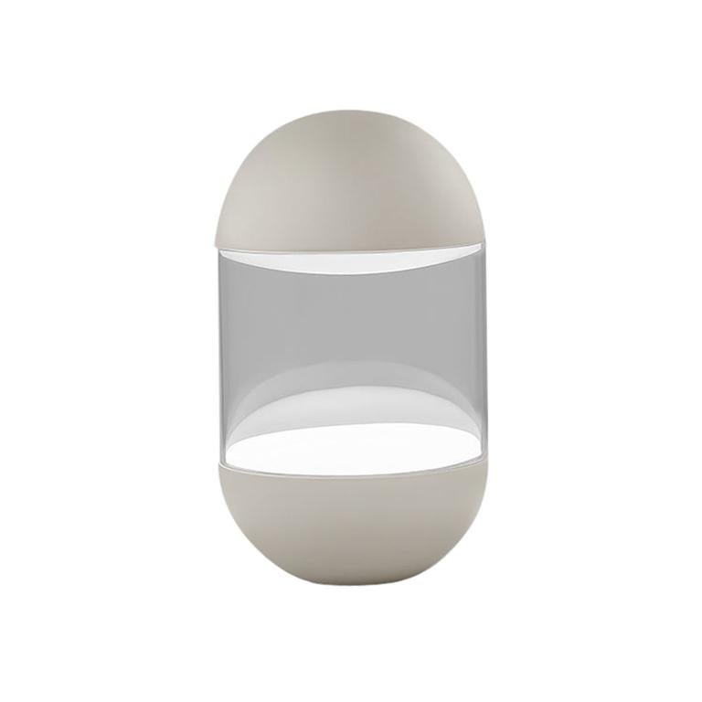 For Sale: Silver (NI — Nickel) Firmamento Milano Pillola Table Lamp by Parisotto and Formenton Architetti
