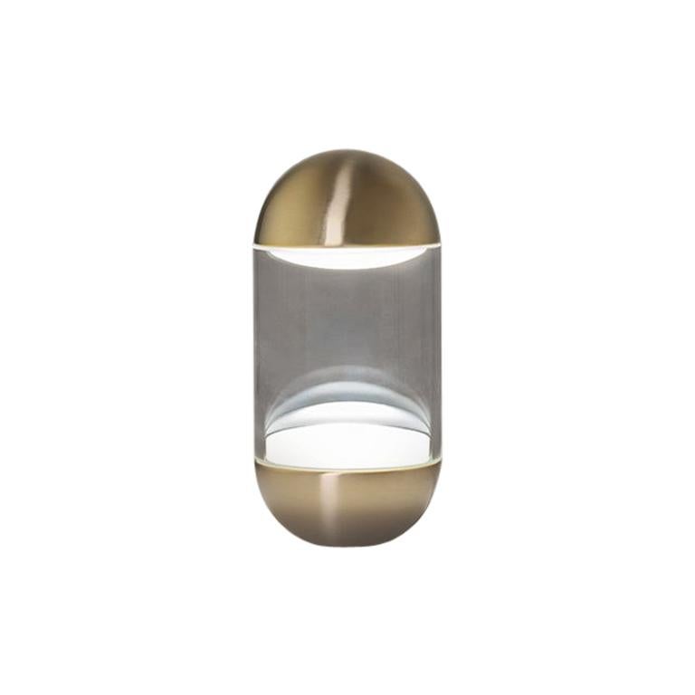 En vente : Gold (GO — Gold) Lampe de table Firmamento Milano Pillolina par Parisotto et Formenton Architetti
