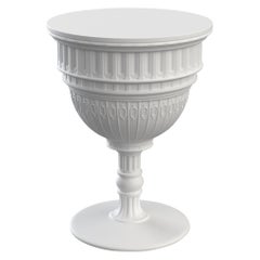 Modern Neoclassic Black Plastic Side Table by Studio Job