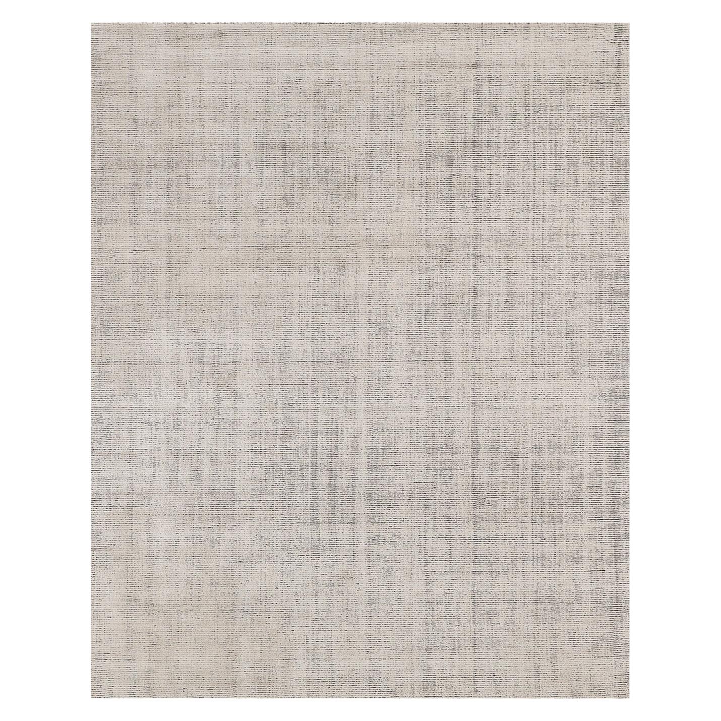For Sale: Beige (Distressed Wool Sand) Ben Soleimani Distressed Wool Rug 8'x10'