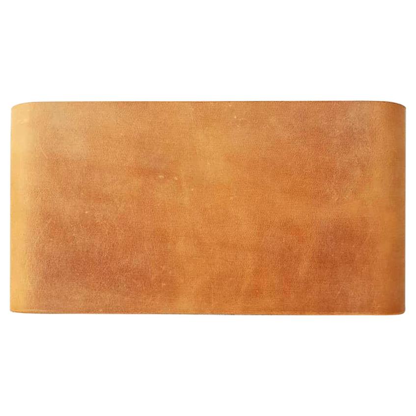 For Sale: Beige (Cognac Leather) Jacco Maris Solo 26 Wall Light