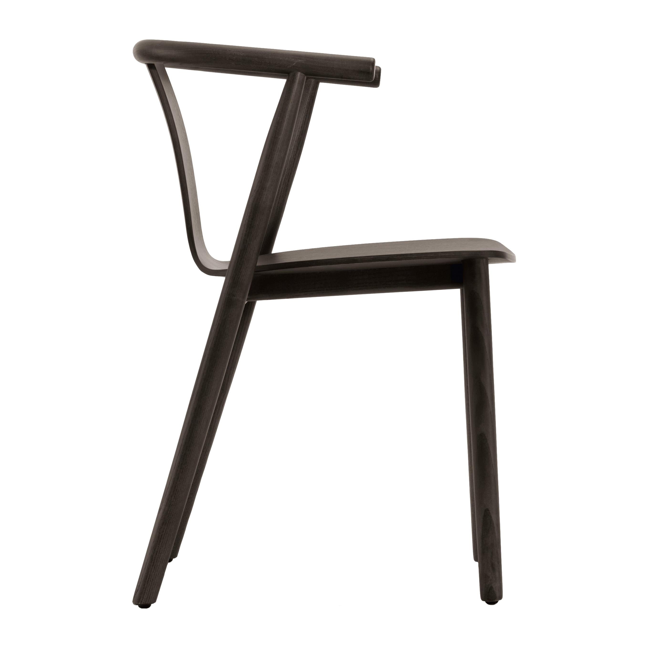 For Sale: Brown (115_Wenge Stained Ash) Jasper Morrison Bac Chair in Solid Ashwood for Cappellini