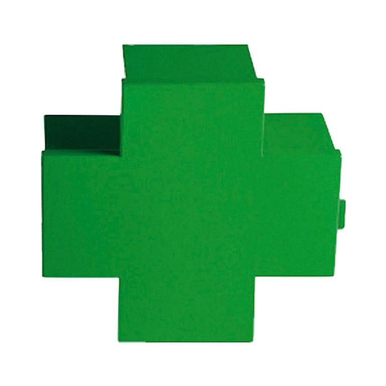 En vente : Green (Green ) Cabinet de croix Thomas Eriksson avec finition vernie brillante pour Cappellini