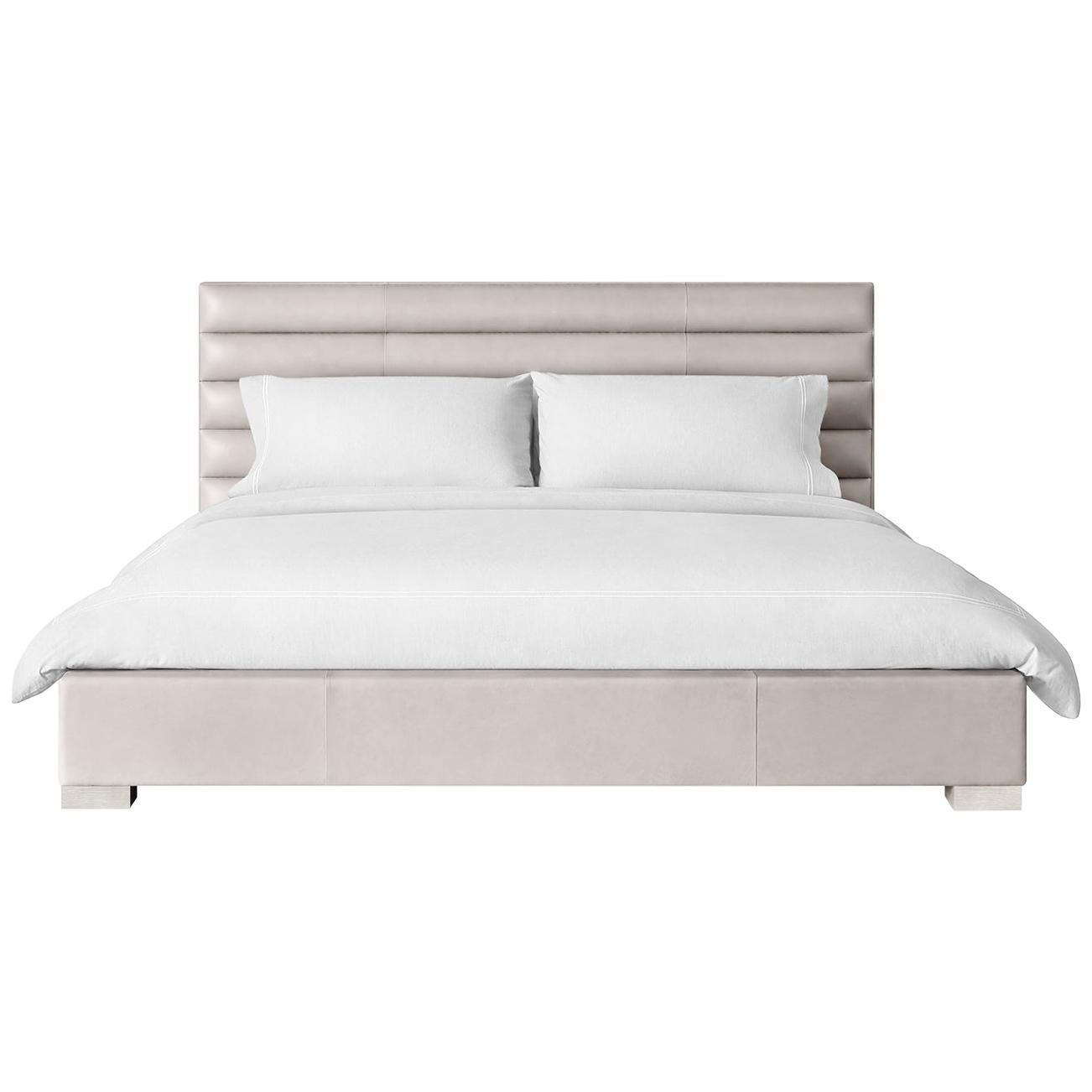 For Sale: Beige (Saddle Parchment) Ben Soleimani Hayworth California King Sized Bed