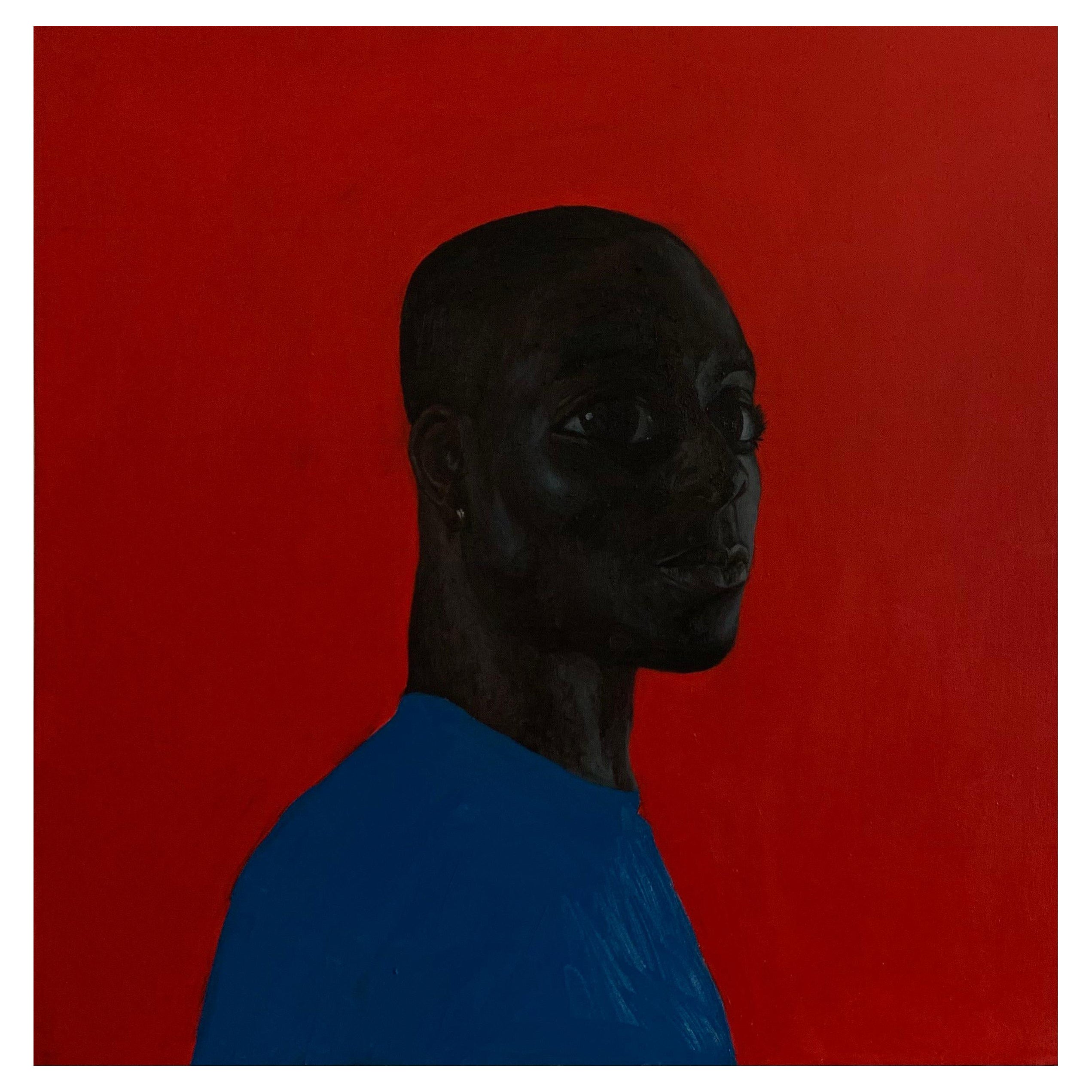Emmanuel Ojebola Portrait Painting - Ojulari I