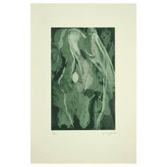 Northern Lights - Original Etching by Guelfo Bianchini - 1992