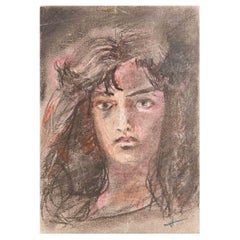 Portrait - Original Drawing by Hermann Paul - Early 20th Century