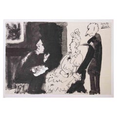 Vintage La Lecture - Photolithograph after Pablo Picasso - 1959