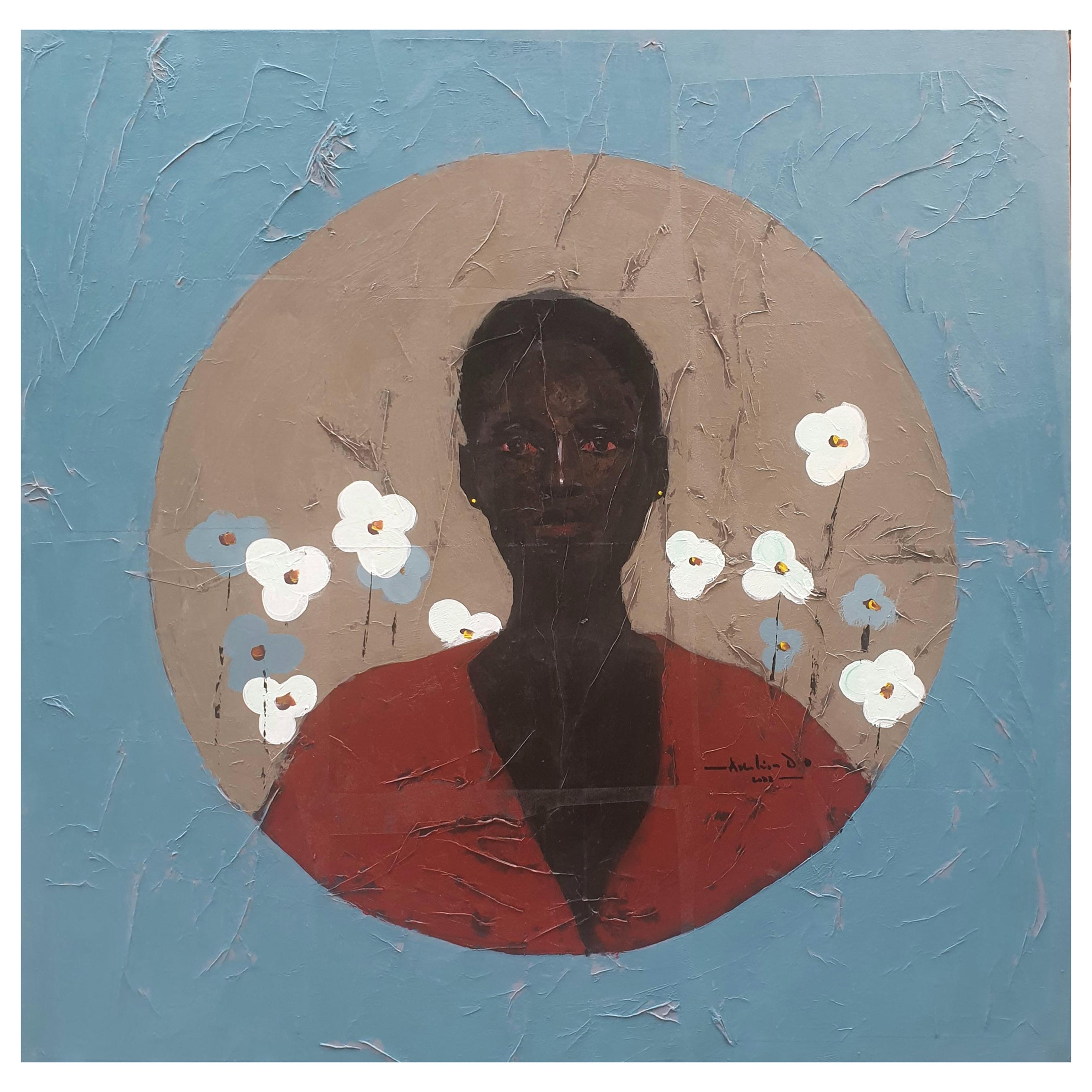 Ashola'sa Daniel Figurative Painting - Untold Story