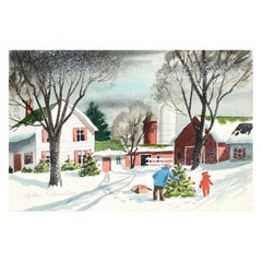 Trees de Noël extérieurs