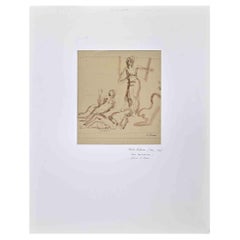 Figures of Women - Original Drawing by Charles Dufresne - Early 20th