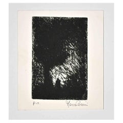 Shadow - Original Etching by Marco Cassini - 20th century